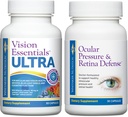 프리미엄 아이 헬스 묶음은 Macular & Retinal Health, Eye Strain, Ocular Pressure, Dry Eye 및 Ocular Pressure & Retina Defense에 대한 Vision Essentials ULTRA를 포함합니다.