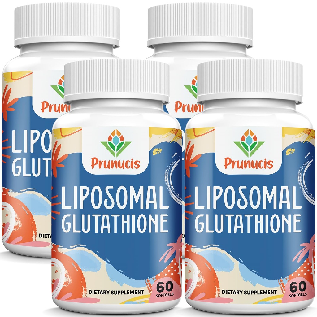 2400MG Liposomal Glutathione, 비타민 C와 더불어, 우유 이틀 & 알파 Lipoic 산, 주된 산화 방지제, 순수한 감소된 L 글루타티온 - 면역 체계, 세포 수선, 에너지, 높은 흡수, 240 Softgels