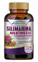 VITAMISAN 우유 이틀 silimarina 와 Dandelion, Fennel. Licorice, Artichoke Alfalfa Detox & Cleansing 공식 지원 Liver 120 캡슐