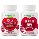 아이 Multivitamin Chewables + 비타민 B12 Chewables 뭉치