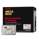 GNC 메가 남자 성과와 활력 Vitapak 프로그램, 편리한 완전한 영양, 1개의 소포, 순환, 혈액 교류, 전립선 건강, 성기능, Horny Goat Weed, 30 팩에 있는 5개의 제품