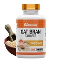 tnvitamins Oat Bran 정제 | 정제 당 365 정제 x 1,000 MG | 오트 섬유 정제 | 수용성 및 규정식 섬유 보충교재 | May Support Digestive Health