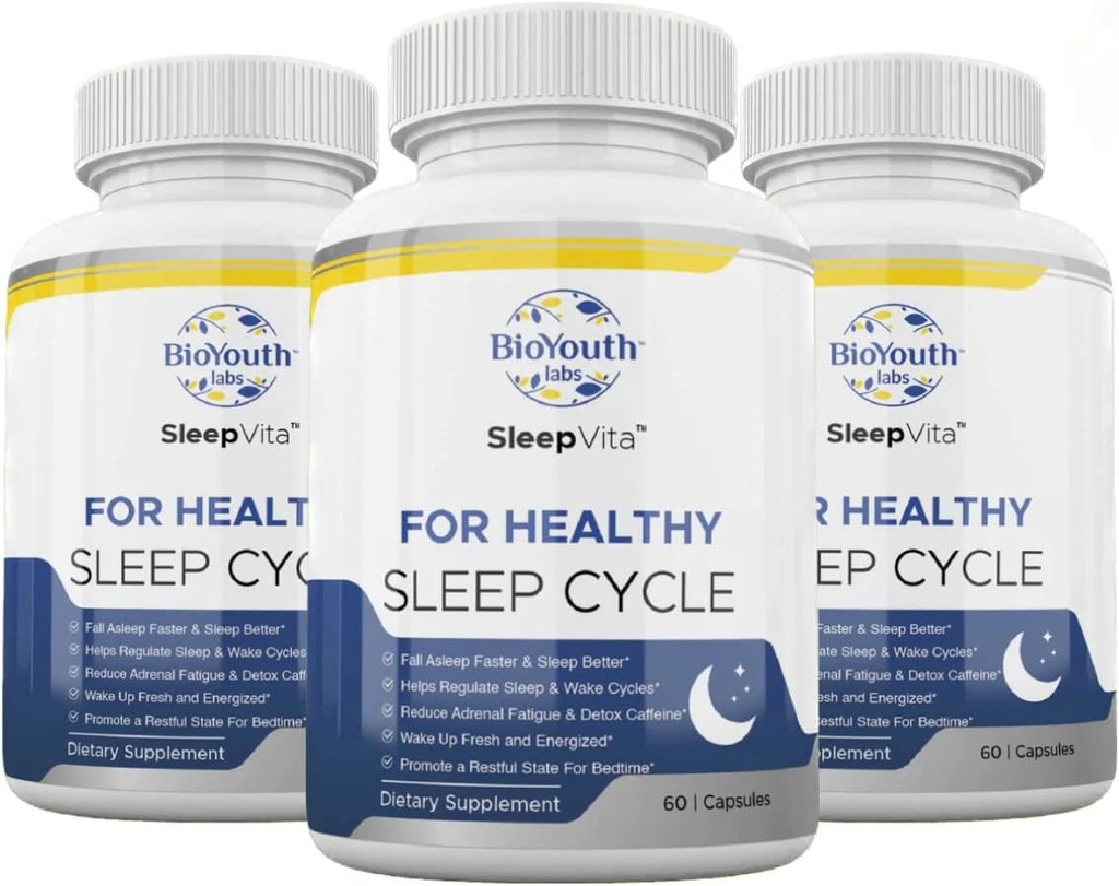 SleepVitaTM 자연적인 수면 보충교재