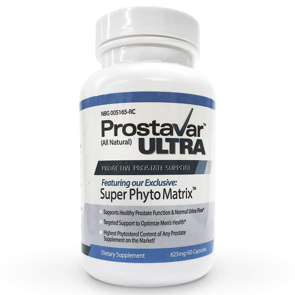 1개의 병 본래 Prostavar Ultra Prostate 지원 625mg 90% beta Sitosterol & 320mg의 제작자에서 새로운 개량은 Palmetto + 포도씨 추출물을 보았습니다