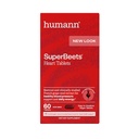인간적인 SuperBeets 심장 정제 매끄러운 외투 500mg – 비 GMO 분말 – 임상적으로 장식된 산화 방지제, 60 조사