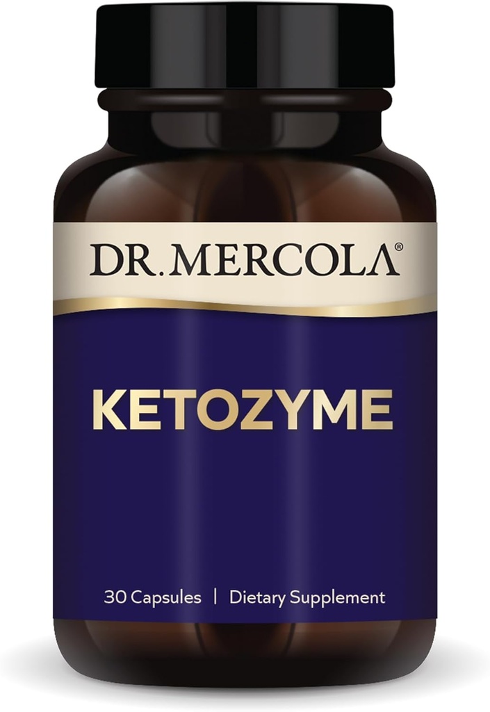 박사. Mercola Ketozyme, 30 캡슐, 비 GMO, 글루텐 무료, Soy 무료