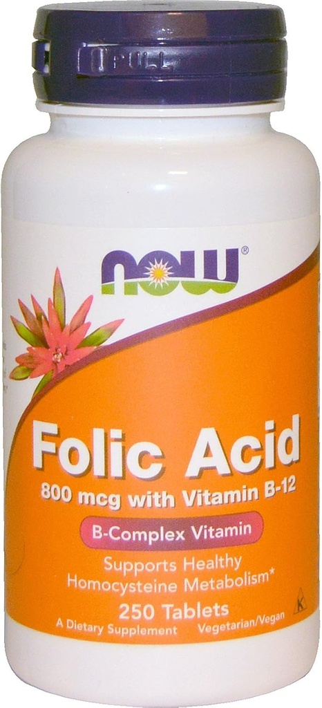 지금 엽산 800mcg, 250의 정제 (포장 4)