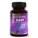 Melatonin, Valerian Root, Suntheanine & More | 건강한 수면 보충 | 초본 자환 | 60 캡슐