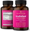 UroDefend UTI 보호 공식 | 크랜베리 PACs | Physician Formulated | 첨가제 무료 + 글루텐 무료 | 크랜베리 추출물, 소나무 껍질 추출물, D Mannose, 비타민 C | 60 캡슐