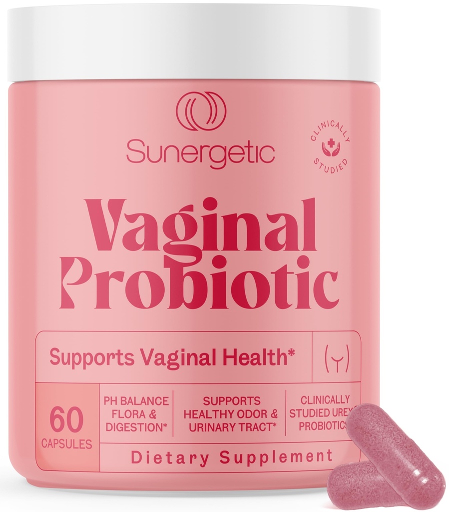 여성을 위한 프리미엄 질 프로바이오틱스 – Prebiotic & Cranberry를 가진 임상적으로 장식된 Lactobacillus Vaginal Probiotic, 감소 냄새, Urinary Tract 지원 & Feminine 건강 – 60의 캡슐