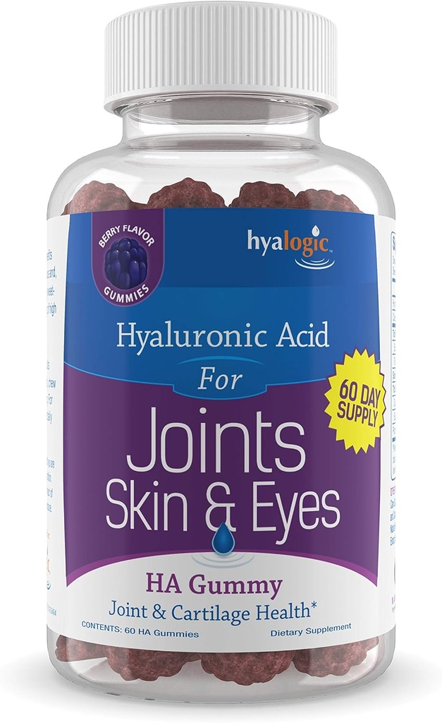 합동 60 밀리그램 60 Gummies를 위한 Hyaluronic 산