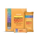 NANOWELL 12 Strains Probiotic 55 Billion CFU Digestive 효소 분말 - 면역 지원, Gut 건강, Probiotics, Prebiotics & Postbiotics - 60 스틱, 60 일 공급