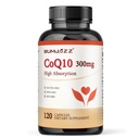 CoQ10 300mg - 120 캡슐 - 높은 흡수 - 비 GMO - 글루텐 자유로운 - Coenzyme Q10 - CoQ10 캡슐