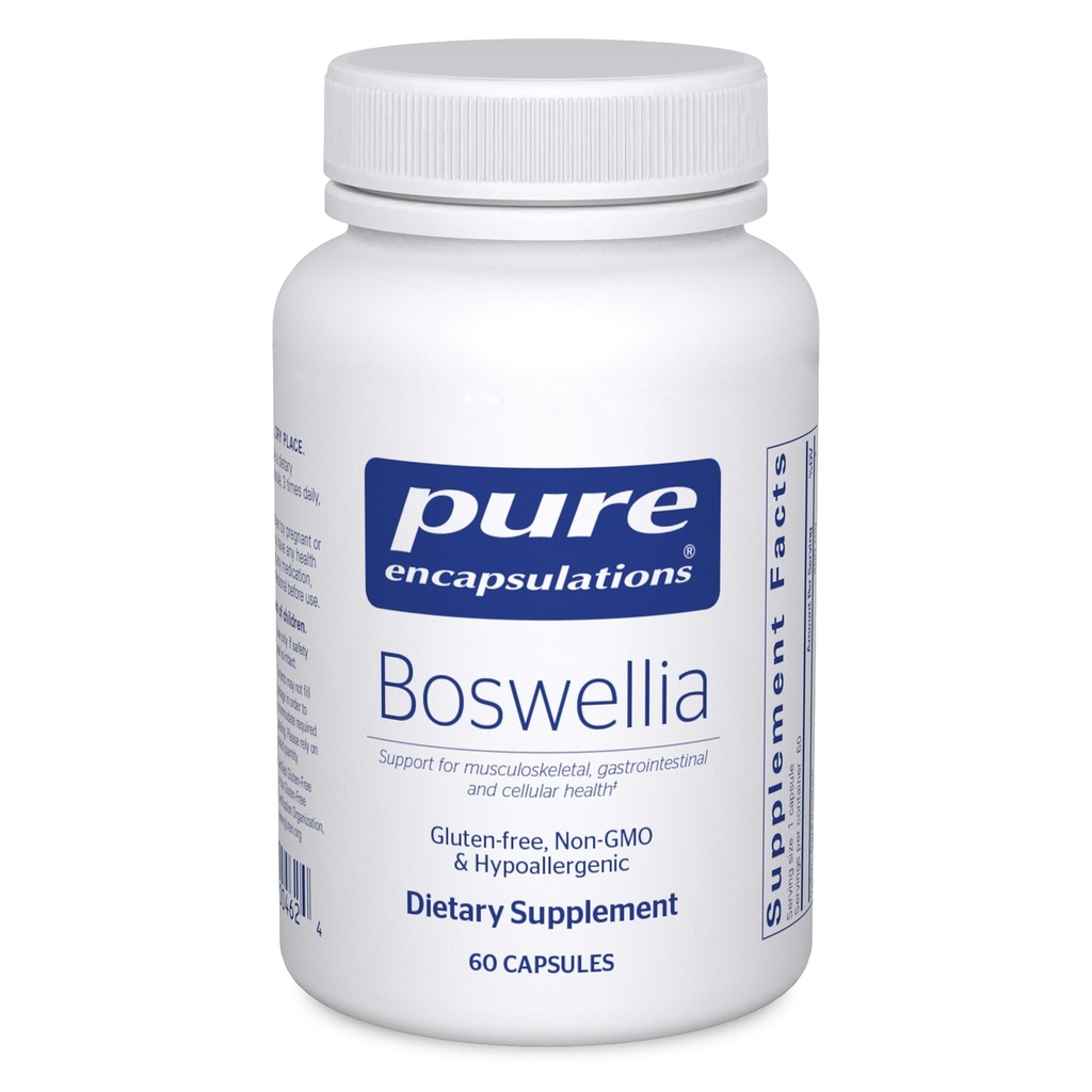Pure Encapsulations Boswellia Supplement - 공동 건강, GI 및 연결 조직 - 건강한 관절 및 소화 건강 지원 * - 비 GMO & Vegan - 60 캡슐