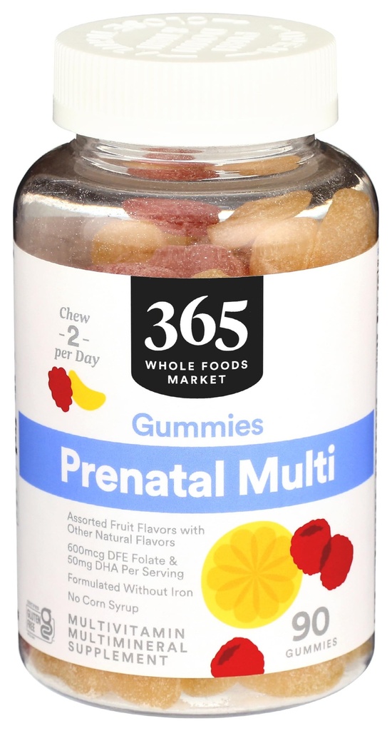 365 전체 식품 시장, Prenatal Gummy, 90 조사