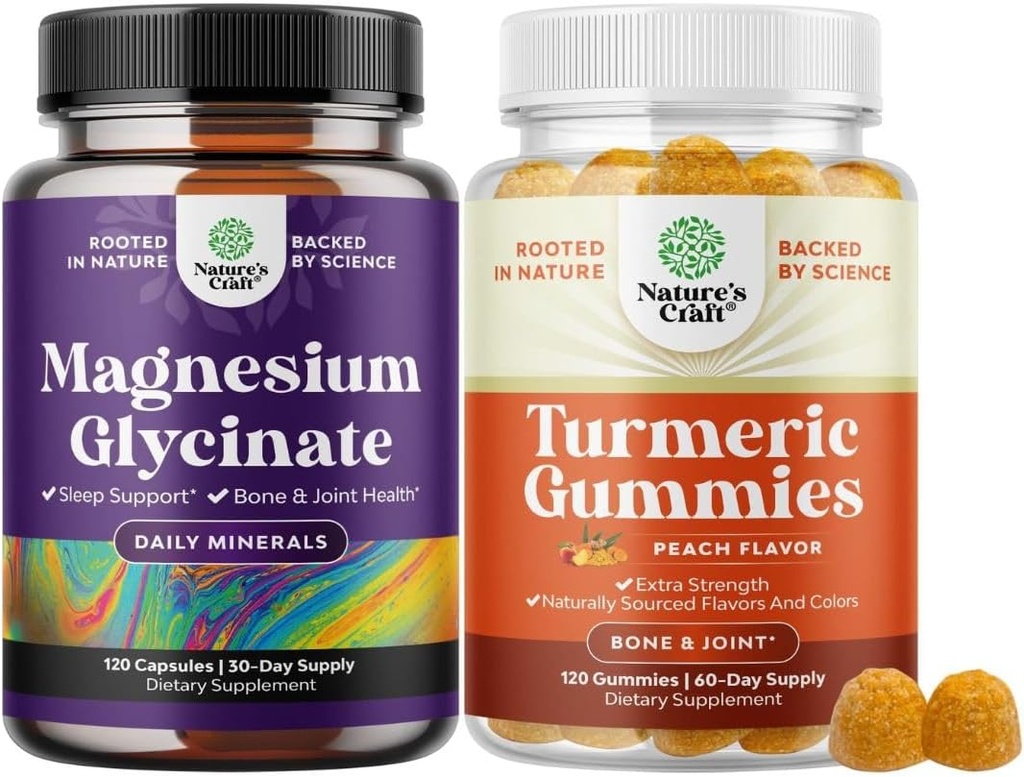 순수한 마그네슘 글리세린 400mg의 뭉치 Mood 수면 및 휴식 및 성인 복숭아 풍미를 위한 Turmeric Gummies - 여분 힘 합동 지원