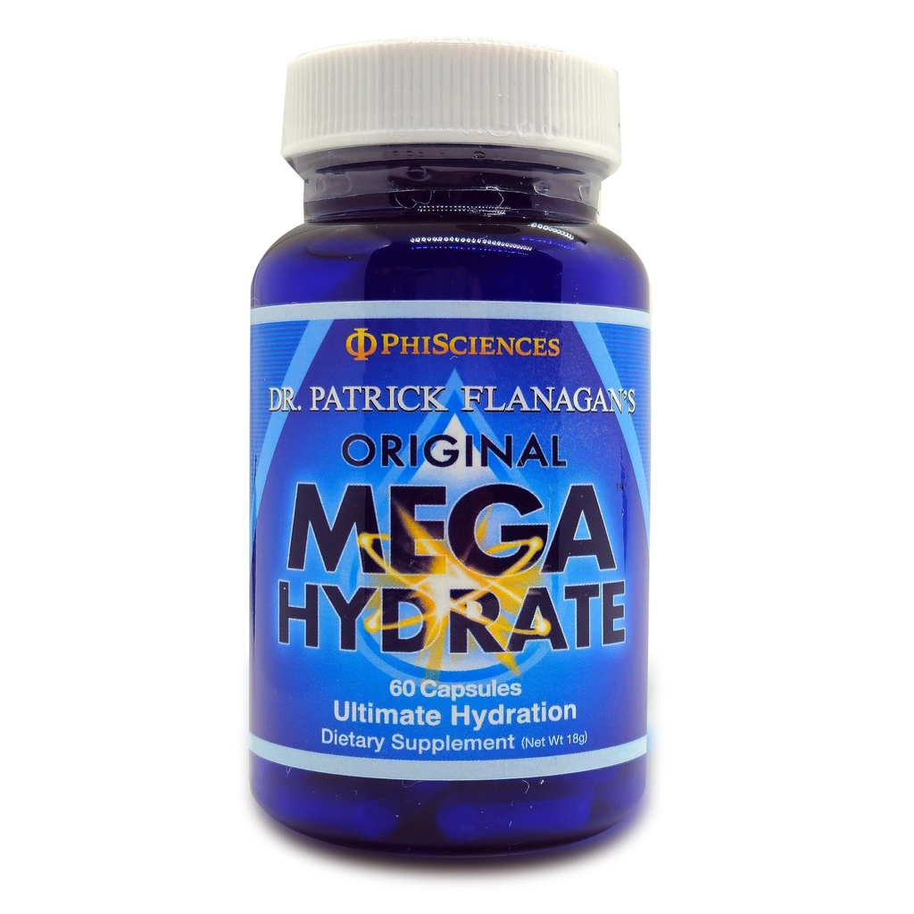 MegaHydrate 60 캡슐 - 박사 패트릭 Flanagan Phi 과학