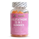 1 Gummies, 1200mg, 감소 주름 및 노화 방지, 60 조사에 있는 L 글루타티온 13