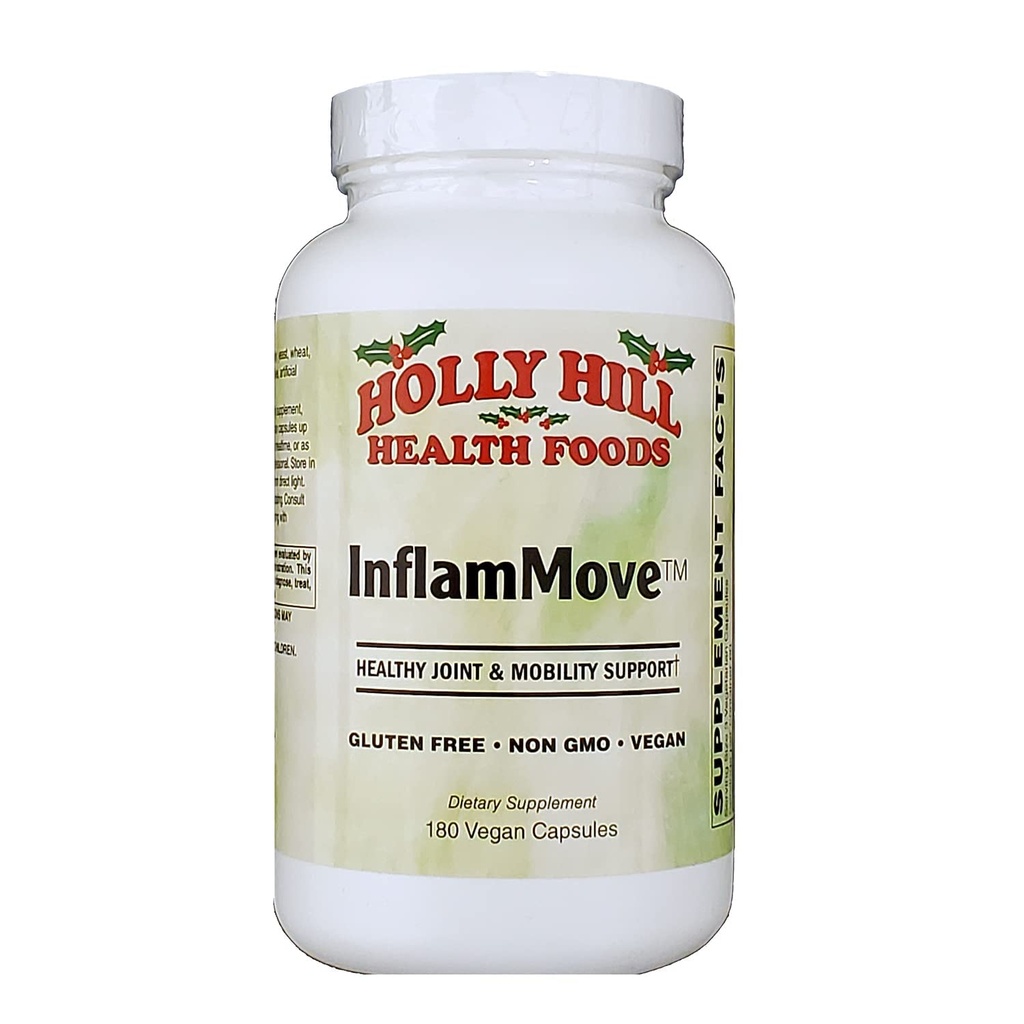 홀리 힐 건강 식품, Inflammove (건강 한 관절 및 이동성 지원 *), 180 Vegan 캡슐