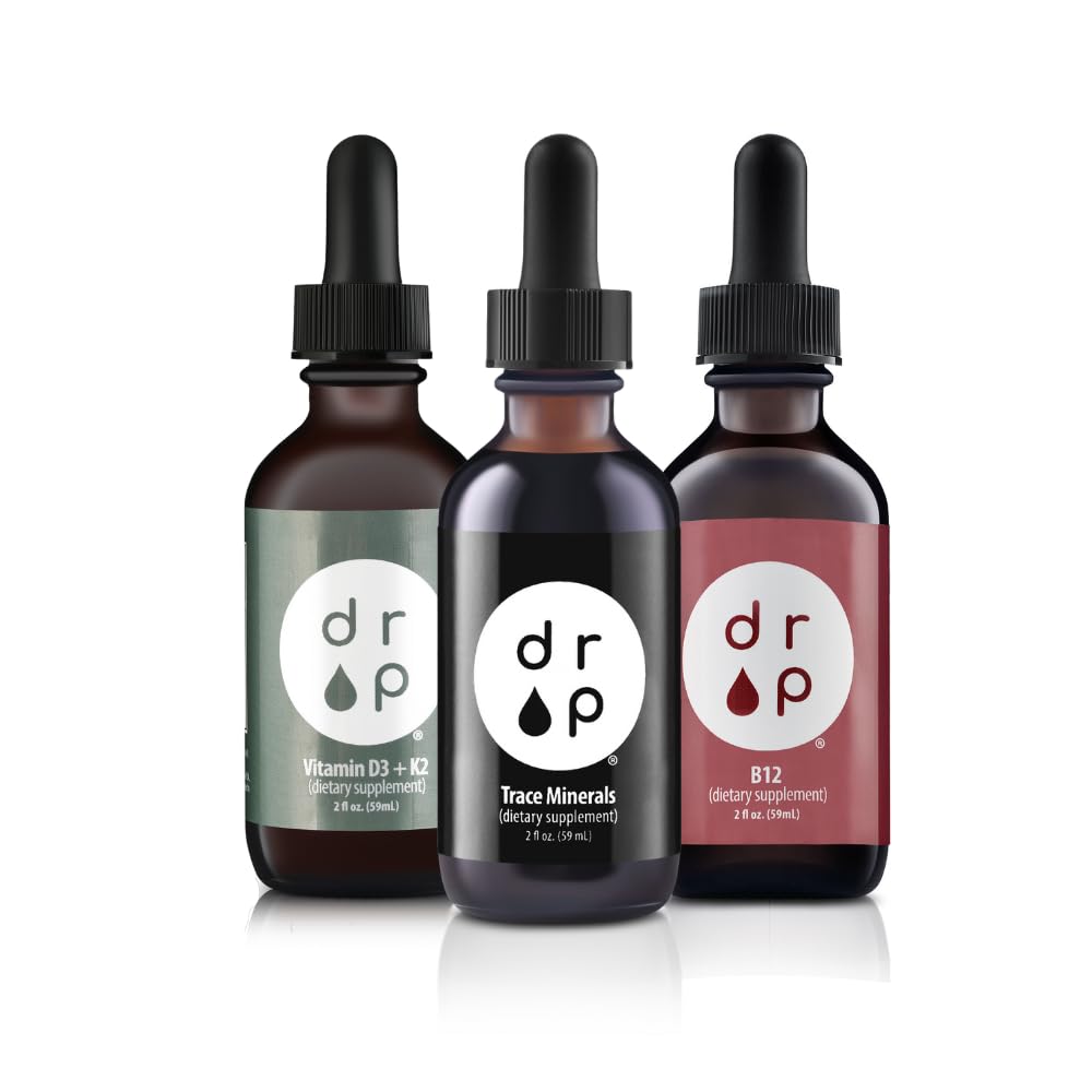 하락은 유기 추적 무기물 Electrolyte 하락, 비타민 D3+K2 하락 및 비타민 B12 액체 하락 뭉치를 보충합니다