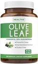 Super Strength Olive Leaf Extract Capsules - Vegan Non-GMO 750mg Olive Extract with 20% Immunity Skin 및 Heart Health Support를위한 Olineurope 산화 보충 - 미국 (4 개월 공급)