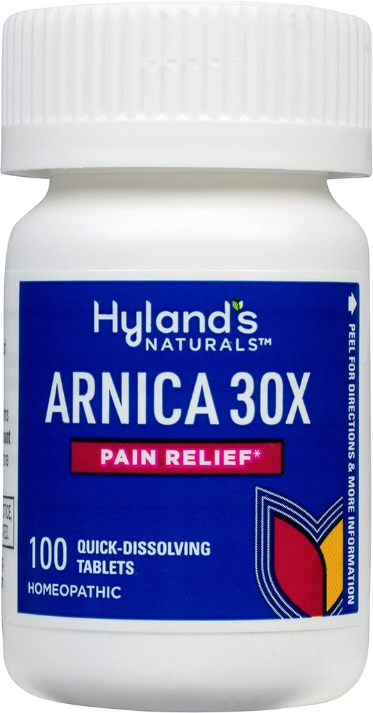Hyland의 Arnica 30x, 100 정제