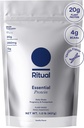 Ritual Prenatal Vegan Protein Powder : Prenatal, Postpartum, & Lactation, 20g Organic Pea Protein from Regenerative Farms in USA, Gluten Free, Plant based, Sugar Free†, 바닐라, 1Lbs의 농산물