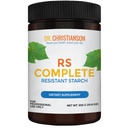 Dr. Christianson RS Complete - 유기 녹색 바나나 가루를 가진 저항하는 전분 분말 - 비 GMO + 낙농 자유로운 섬유 분말 보충교재 - Metabolism Reset Diet (30 서빙/300g)