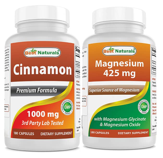 Cinnamon 1000 mg & 마그네슘 글리세라이드 425 mg