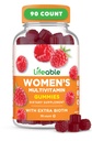 Lifeable Womens Multivitamin Gummy | 비타민 A, C, D, E, Niacin, B6, Folate, B12, Biotin, Pantothenic Acid, Iodine, 아연 | 여성 Gummies를 위한 훌륭한 타스팅 멀티비타민 | 90 Gummies