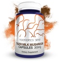 Nootropics Depot Tiger 우유 버섯 캡슐 | 300mg | 60 개 | Lignosus rhinocerus Sclerotium | Cognition, Histamine 및 호흡 지원