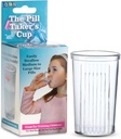 Pill Taker Cup - 대형 태블릿 및 알약에 제비 매체를 쉽게 만드십시오 - 단순히 음료 약은 물로 긴 - 아이들, 성인 및 노인을위한 작은 크기 컵 이상