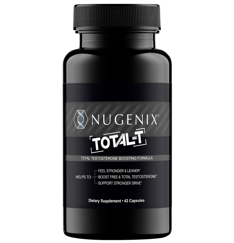 Nugenix 총 T, 무료 및 총 테스토스테론 부스터 보충 남자, 42 조사
