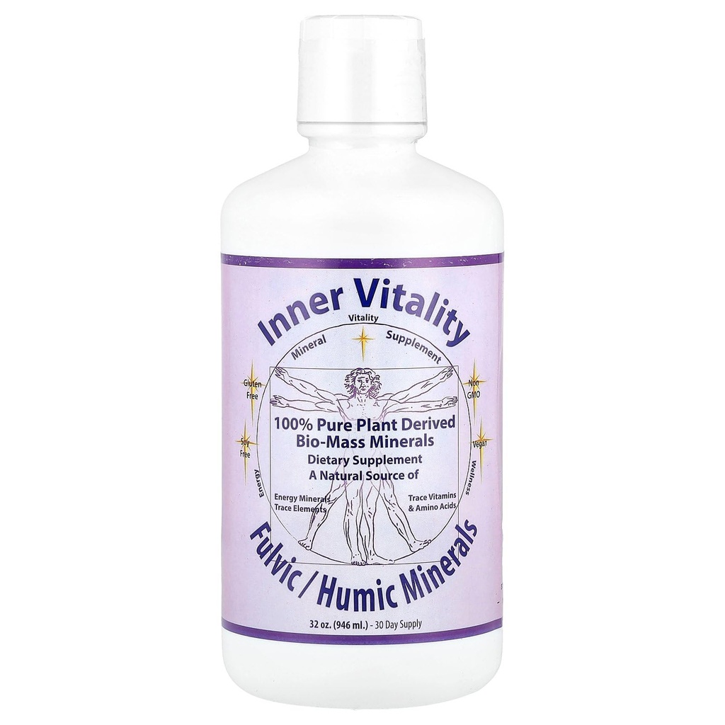 모닝 스타 광물 내부 활력, Fulvic/Humic 광물, 32 oz (946 ml)