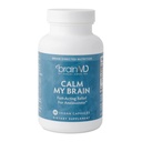 Amen BrainMD Calm 내 두뇌 - 90 Vegan 캡슐 - 마그네슘, Ashwagandha 및 L-Theanine과 빠른 인용 공식 - 30 서빙