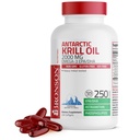 Bronson Antarctic Krill 기름 오메가-3s EPA, DHA, Astaxanthin 및 Phospholipids, 250 Softgels (125의 봉사)를 가진 2000 mg
