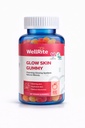 Glow Skin Gummy Vitamins, 60 Count, Apple flavored, Vegan, Gelatin Free, Gluten Free, Nut Free, Glowing & Hydrated Skin, 감소된 Eczema, 감소된 주름