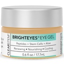CLEARSTEM - BRIGHTEYES - Eye Gel - Nourishing Eye Cream - Lip Renewal - 냉각 젤 - 줄기 세포 혼합 - 펩티드, 교원질, 알로에 Vera - 글루텐 무료 - 아름다움, 셀프 케어, 피부 관리 - 0.6 fl oz