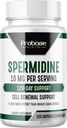 Probase 영양 spermidine (10mg의 99 % spermidine 3HCL - 세 번째 파티 테스트) 120 캡슐 - 100x Wheat Germ Extract, Telomere Health 및 Aging 120-Day 공급보다 강력한 - NMN만큼 효율적