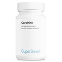 Supersmart - 하루 당 Carcinine 300mg (종료) - 안정적인 L-Carnosine 보충 | Non-GMO 및 글루텐 무료 - 60 채식 캡슐