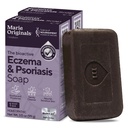 마리 Originals Eczema 얼굴 비누 바디 워시 바 - 모든 자연 Psoriasis, 건조한 Itchy Flaky 피부 완화를위한 피부염 치료 - Gentle Detoxifying, 치유, 안티 - 아이치, 클렌징 스킨 케어 (팩 2)