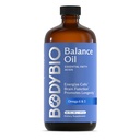 BodyBio 밸런스 오일 - Vegan 오메가 3 6 보충 - 냉압 Safflower & Flaxseed 오일 - 뇌 기능, 건강한 피부 및 계류 지원