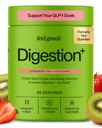 좋은 Gut Guardian, 유기 섬유, Probiotic & Prebiotic 분말, 설탕 무료, Bloat, Gut 건강 지원, 남성 및 여성을위한 소화 건강, 비 GMO, Vegan, Strawberry Kiwi, 30 서빙