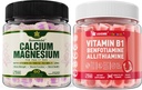 식물 근거한 칼슘 보충교재 +Vitamin B1 Gummies