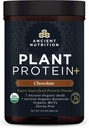 고대 영양 식물에 근거한 단백질 분말, 식물 Protein+, 초콜렛, 유기 Vegan Superfoods 보충교재, 서빙 당 15g 단백질, 글루텐 자유로운, Paleo 친절한 12 봉사