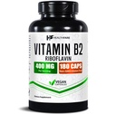 건강 비타민 B2 리보플라빈 400mg | 180 Veg 캡슐 | 보충 | 글루텐 프리 | 비 GMO
