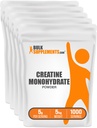 BulkSupplements.com 크레아틴 Monohydrate 분말 - 크레아틴 보충교재, Micronized 크레아틴, 크레아틴 분말 - 살균되지 않은 & 글루텐, 5g (5000mg), 서빙 당, 5kg (11 파운드) (포장 5)