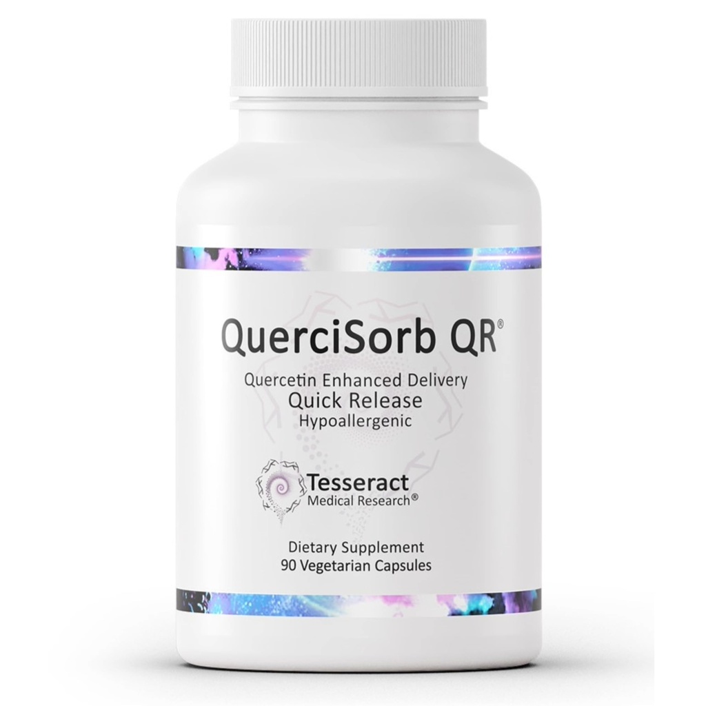 Tesseract 의학 연구 QuerciSorb QR 면역 지원 보충교재, 빠른 방출 Quercetin, 지원 면역 기능 및 전반적인 건강* Hypoallergenic, 400 mg의 90의 캡슐