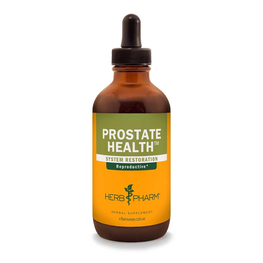 허브 Pharm 전립선 건강 액체 초본 공식 톱 Palmetto 액체 추출 - 4 Ounce