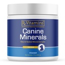 Rx Vitamins Canine Minerals - 개를위한 필수 미네랄 - 칼슘, 마그네슘, 철 보충교재, 뼈 및 K9, 면역 지원을위한 합동 보충 - 16oz